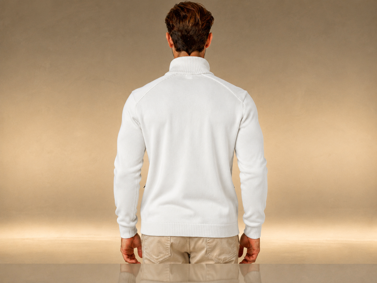 Arctic White Quarter Zip