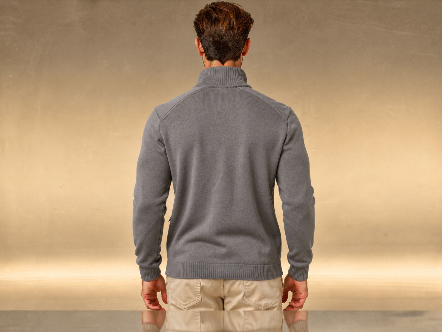 Charcoal Grey Quarter Zip