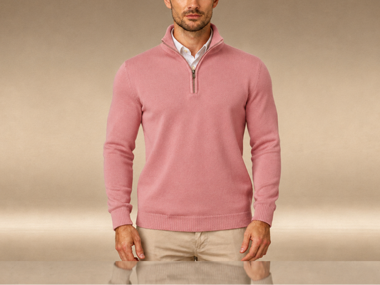 Daisy Pink/Rose Quarter Zip