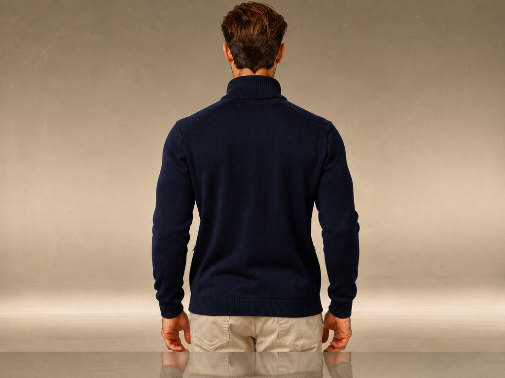 Navy Blue Quarter Zip