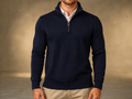 Navy Blue Quarter Zip