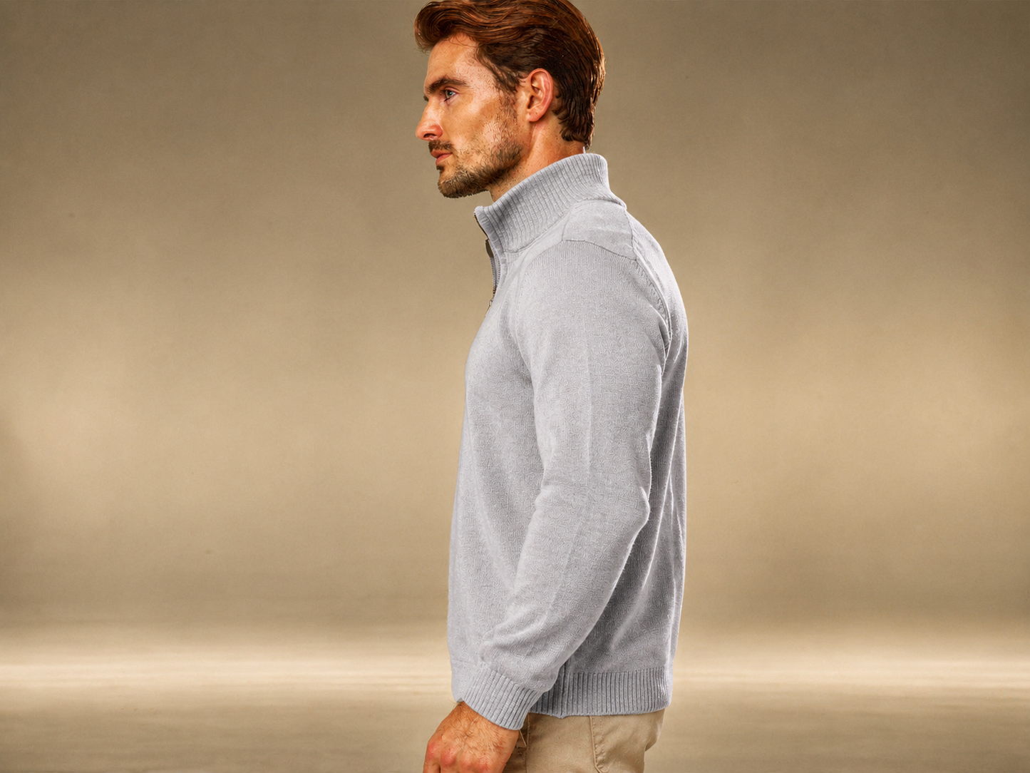 Smokey Grey Quarter Zip