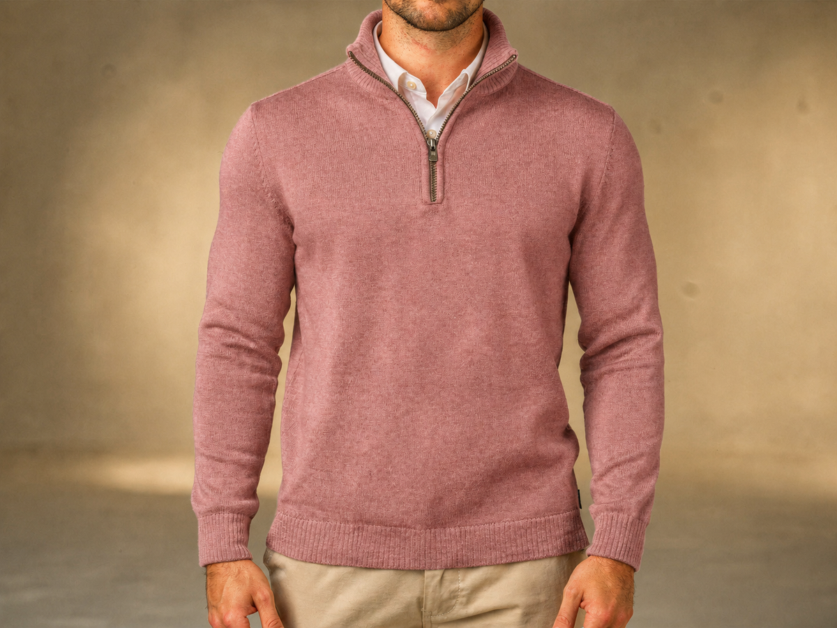 Daisy Pink/Rose Quarter Zip